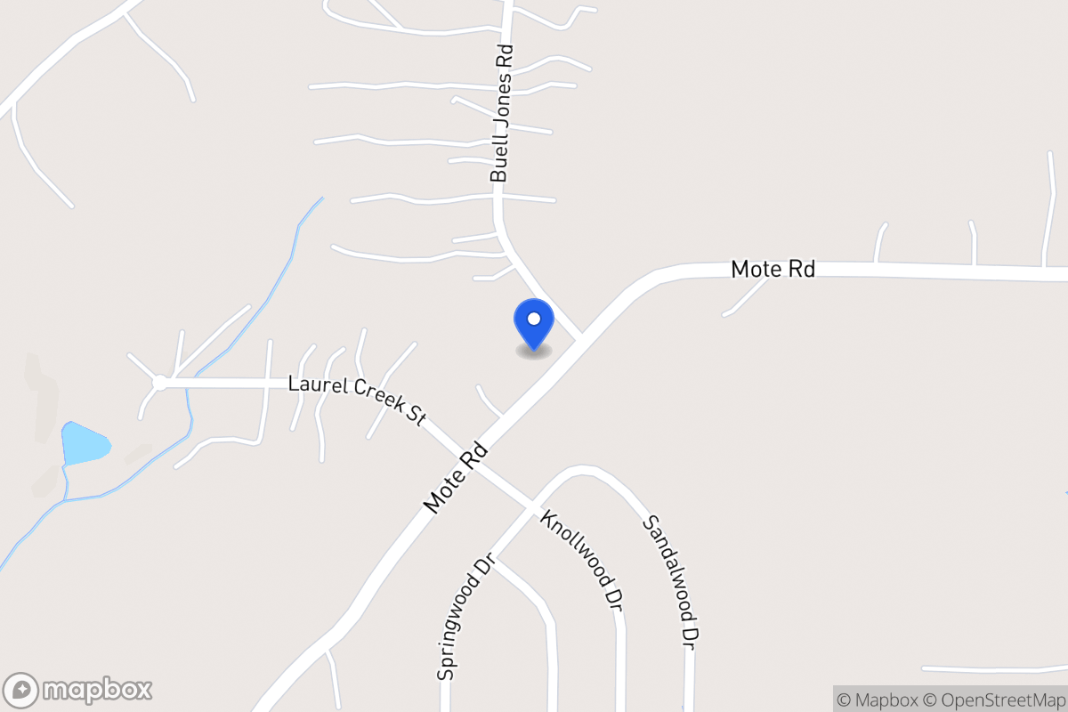 Map of 382 Mote Rd