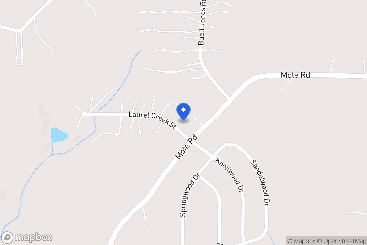 Map of 103 Laurel Creek Ct