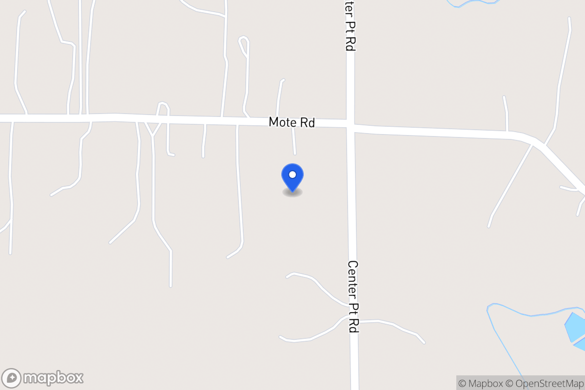 Map of 410 Center Point Rd