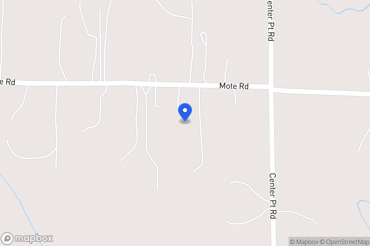 Map of 1015 Mote Rd