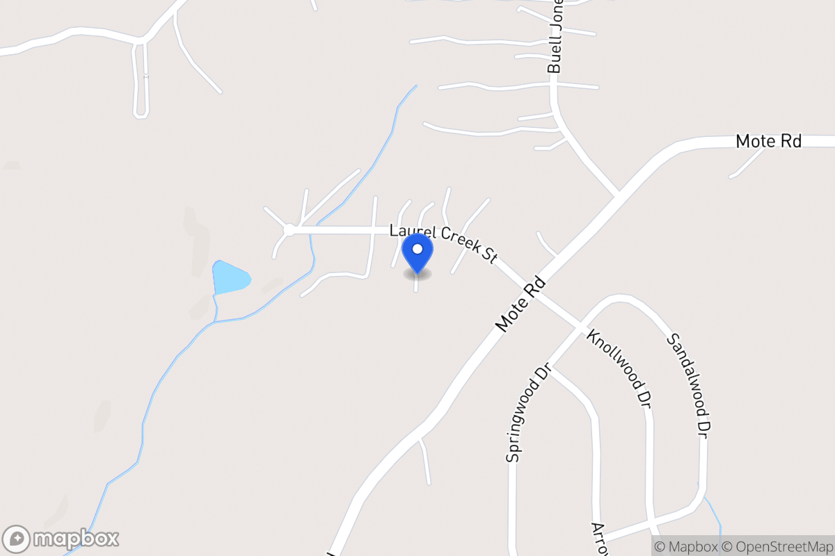Map of 136 Laurel Creek Ct