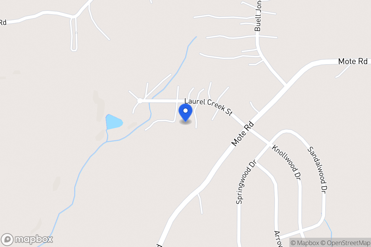 Map of 142 Laurel Creek Ct