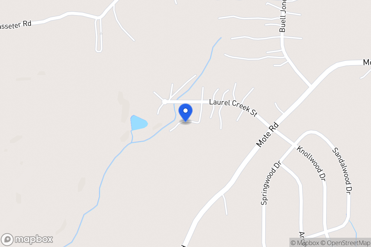 Map of 154 Laurel Creek Ct