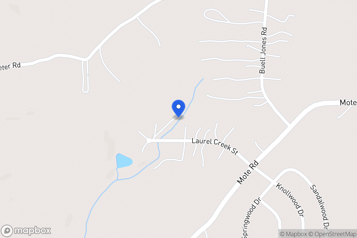 Map of 151 Laurel Creek Ct
