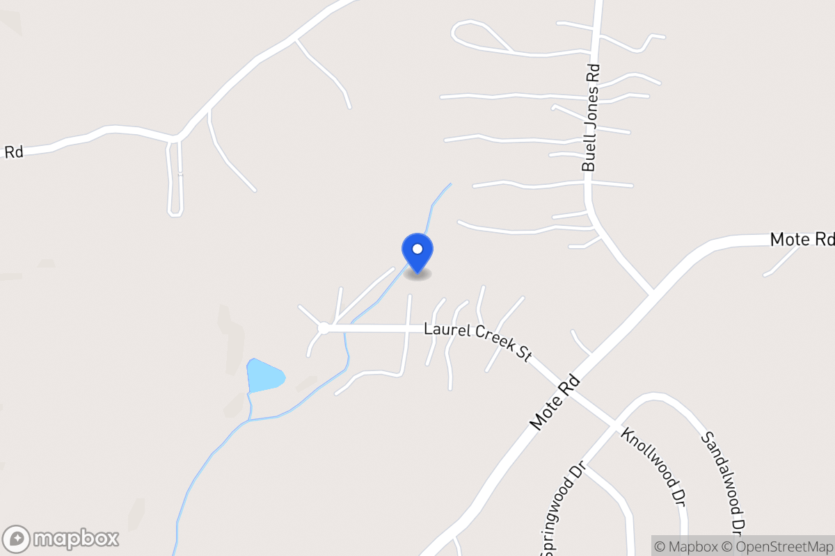 Map of 145 Laurel Creek Ct