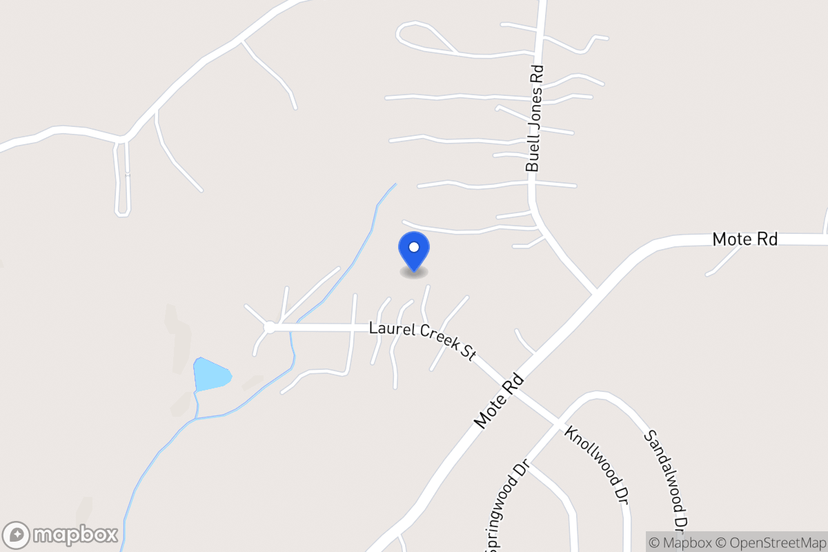 Map of 133 Laurel Creek Ct