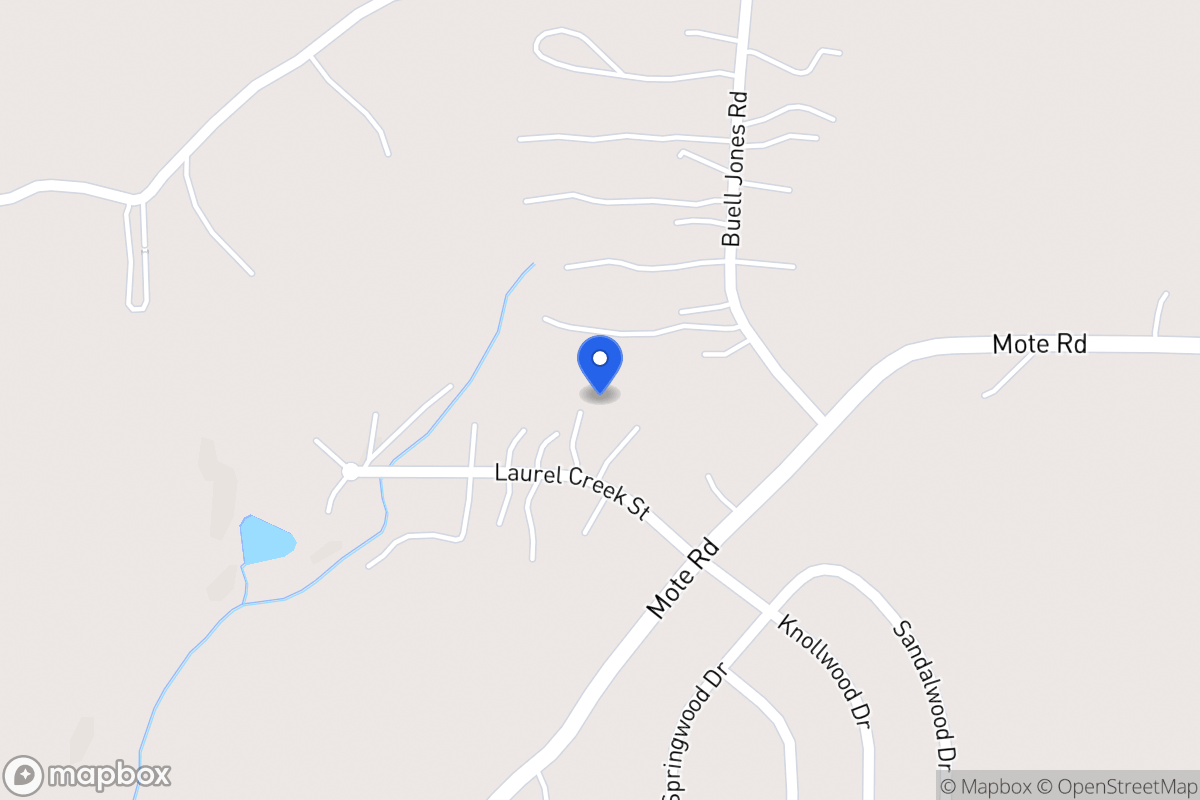 Map of 127 Laurel Creek Ct