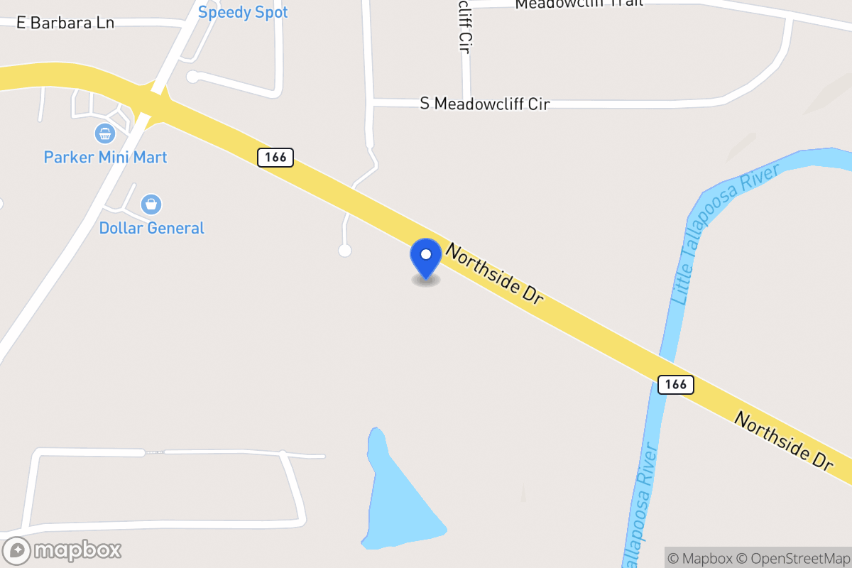 Map of Northside Dr