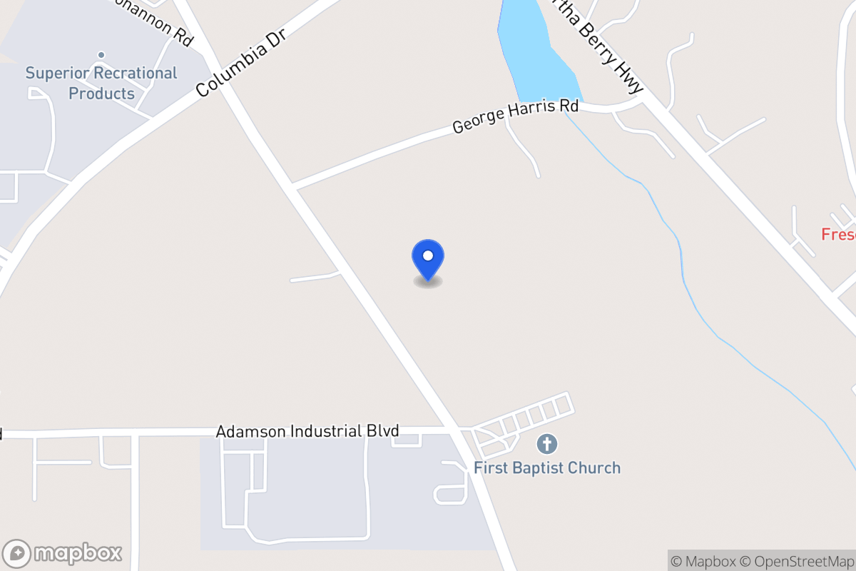 Map of 615 Old Bremen Rd