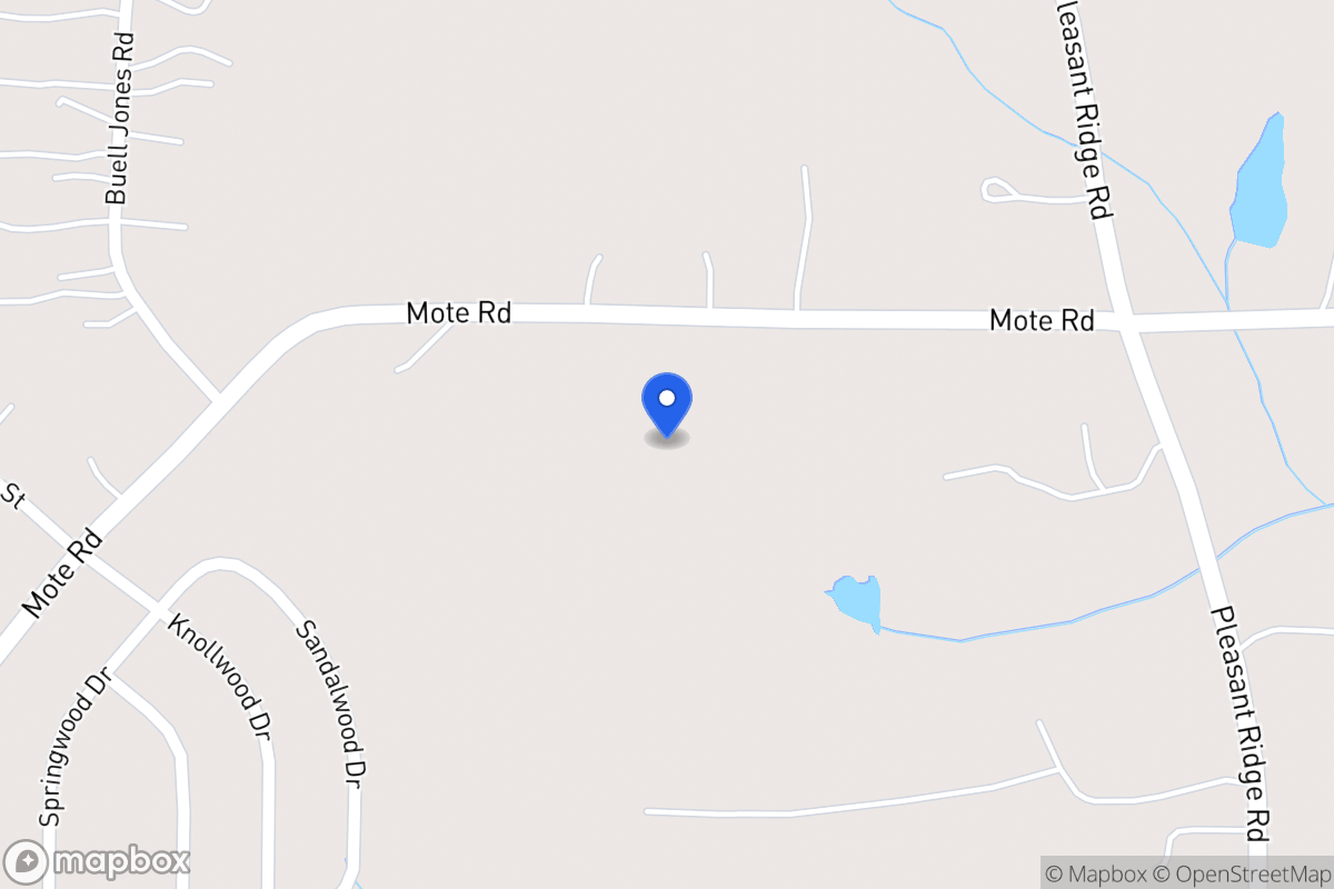 Map of 543 Mote Rd