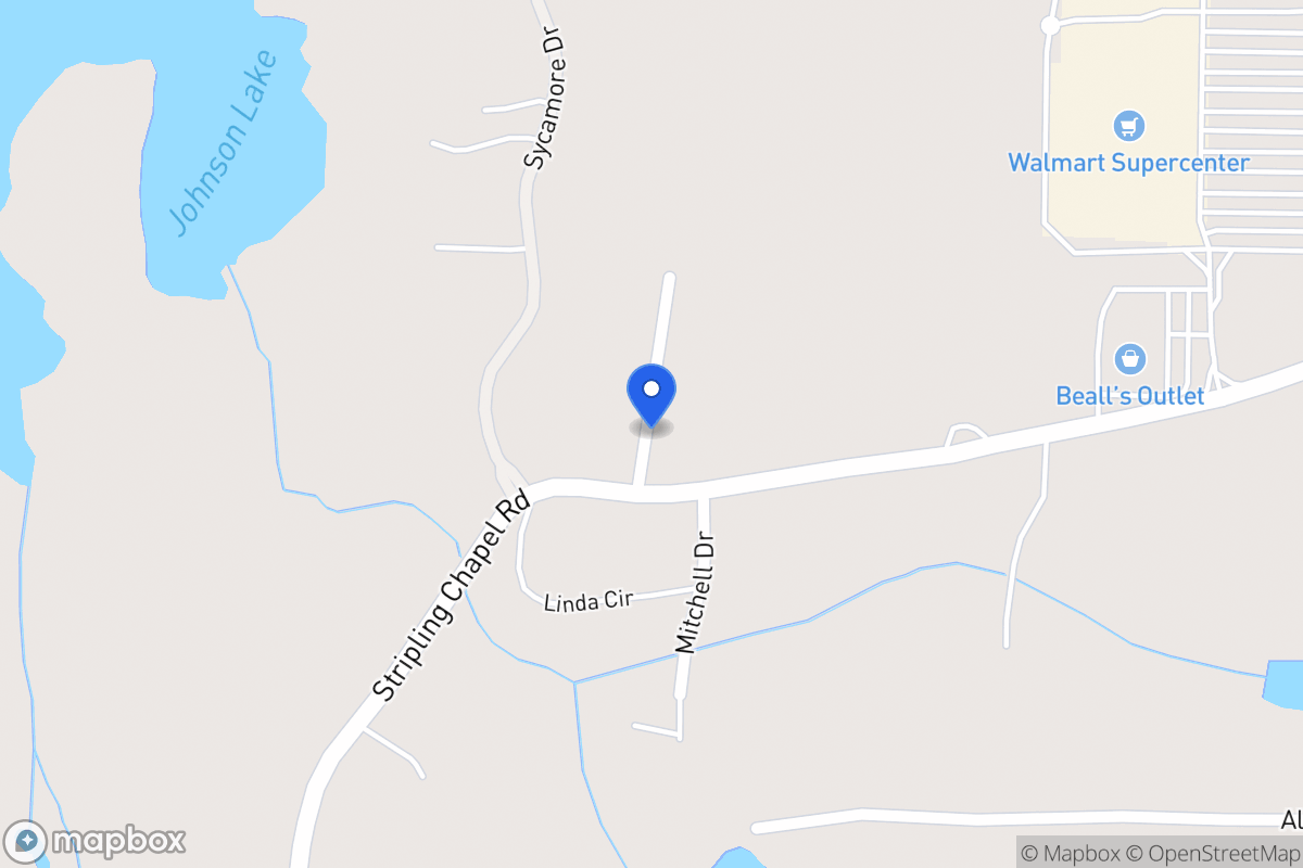 Map of 266 Stripling Chapel Rd