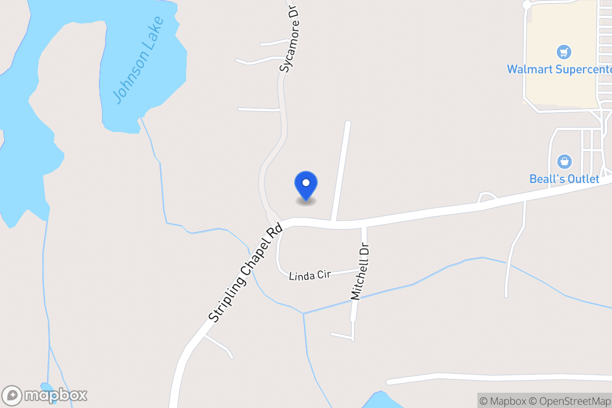 Map of 288 Stripling Chapel Rd
