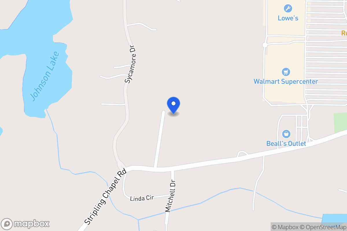 Map of 61 Ogletree Rd