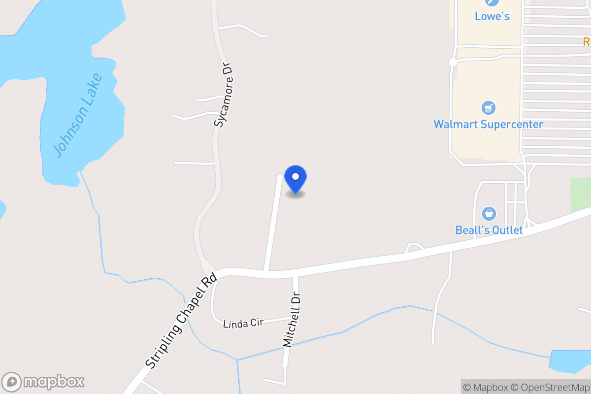 Map of 55 Ogletree Rd