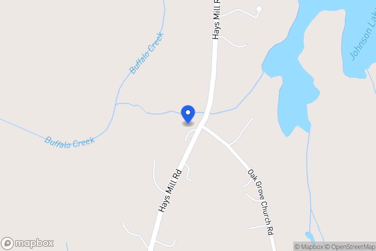 Map of 1463 Hays Mill Rd