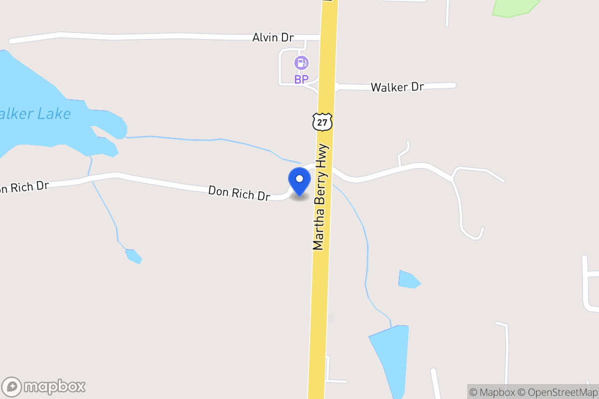 Map of 50 Don Rich Dr