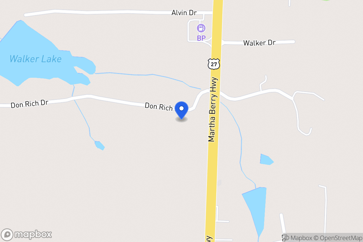 Map of 60 Don Rich Dr