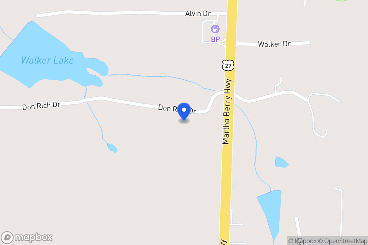 Map of 70 Don Rich Dr