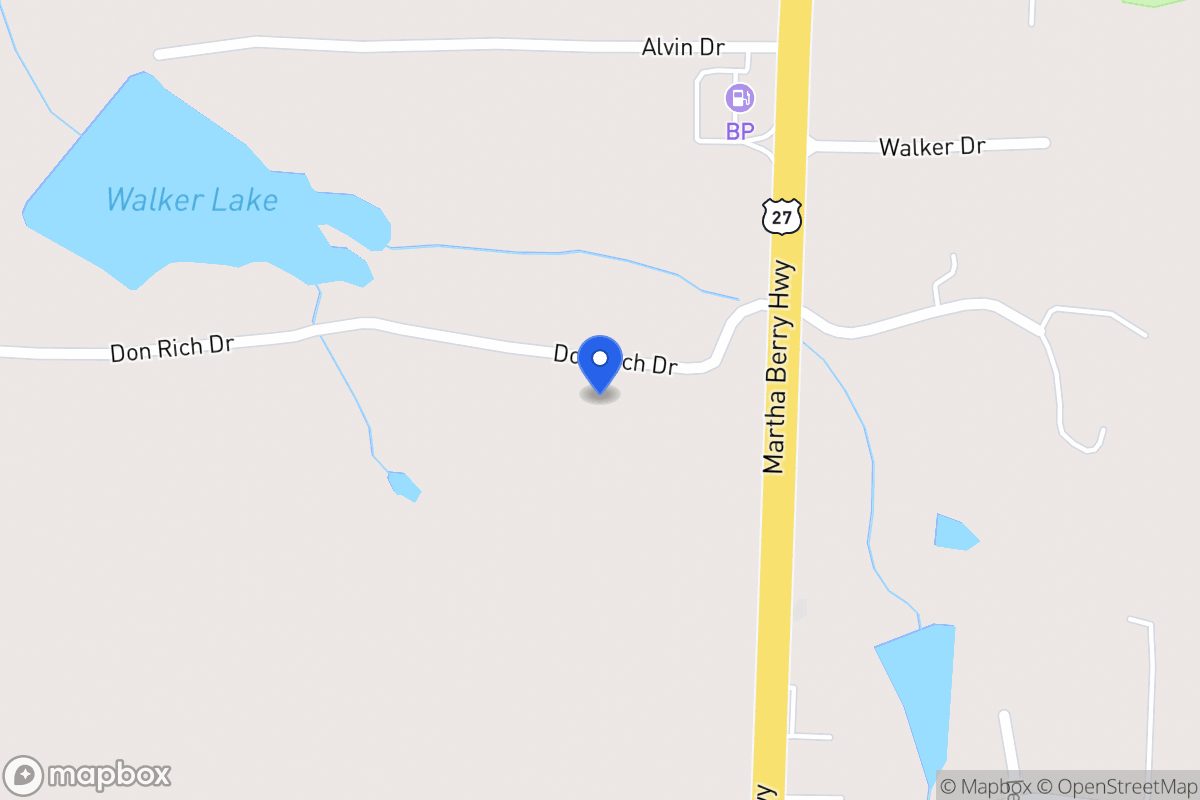 Map of 80 Don Rich Dr