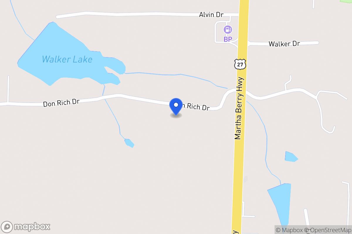 Map of 90 Don Rich Dr