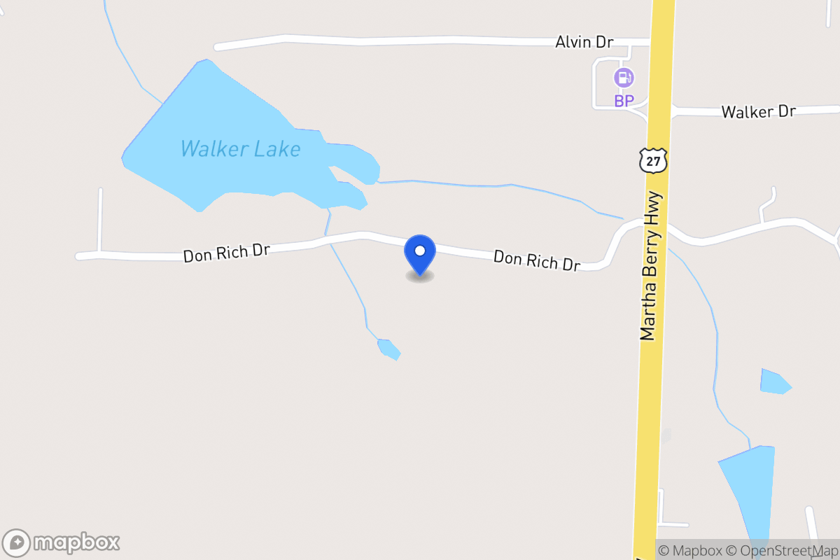 Map of 120 Don Rich Dr
