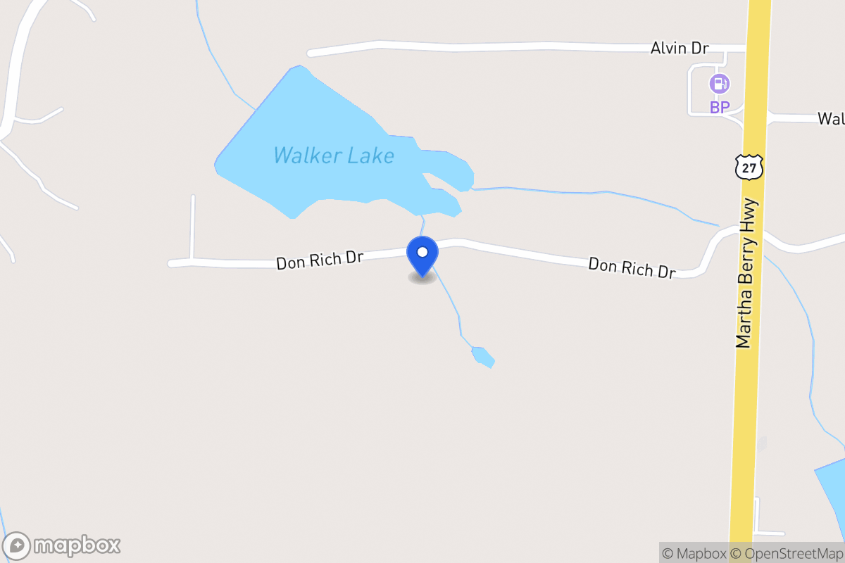 Map of 180 Don Rich Dr