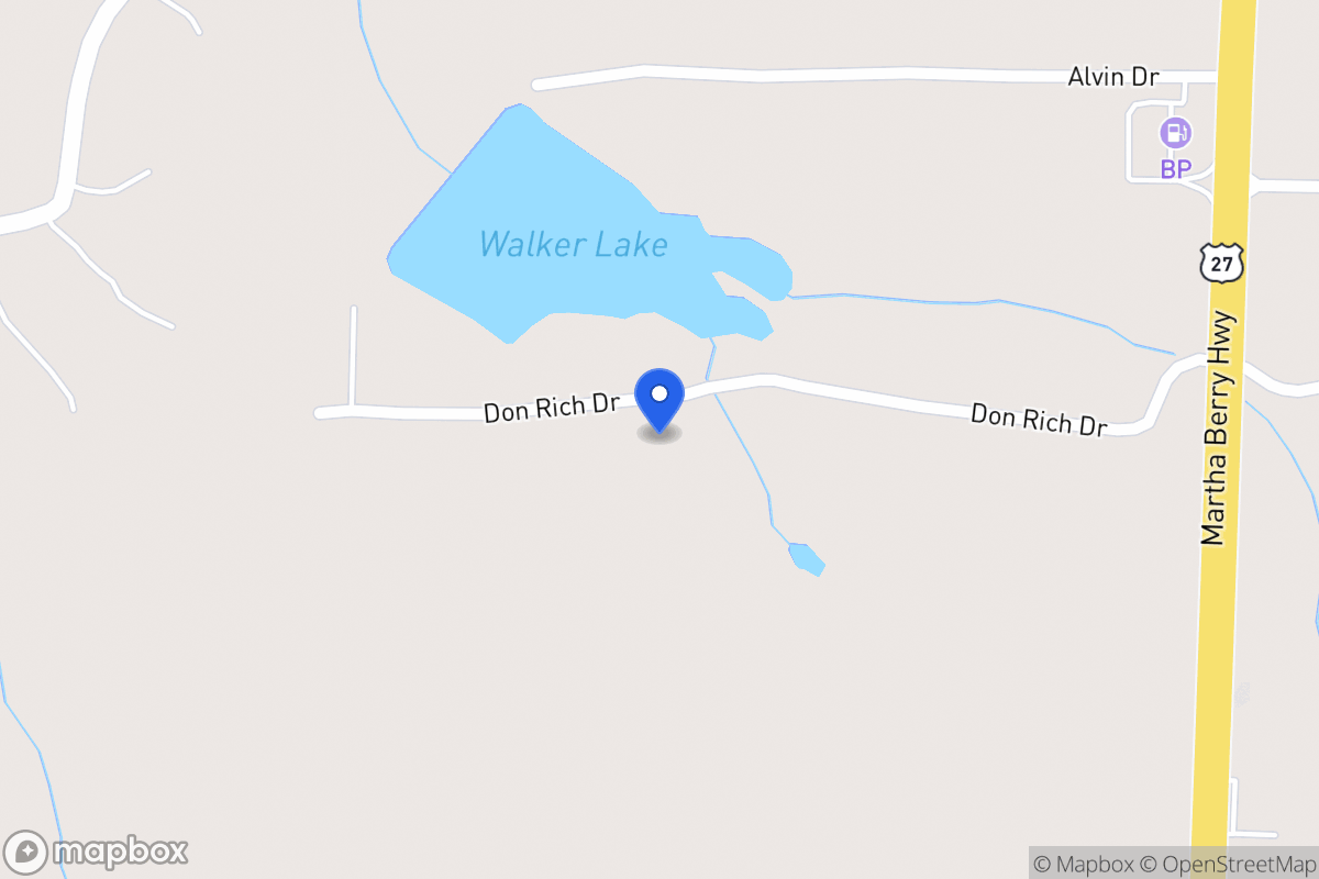 Map of 190 Don Rich Dr
