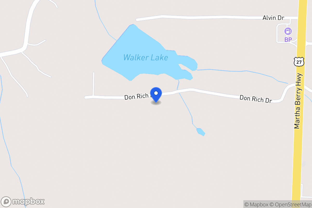 Map of 200 Don Rich Dr