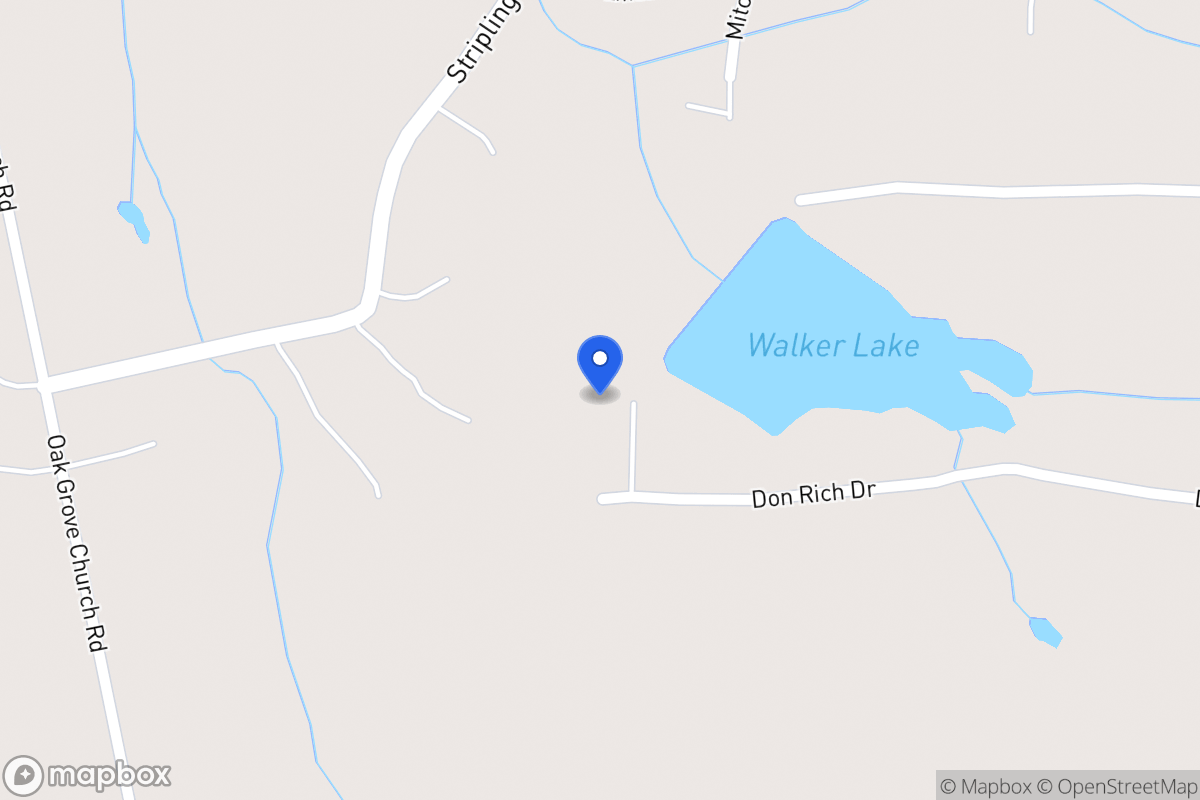 Map of 320 Don Rich Dr