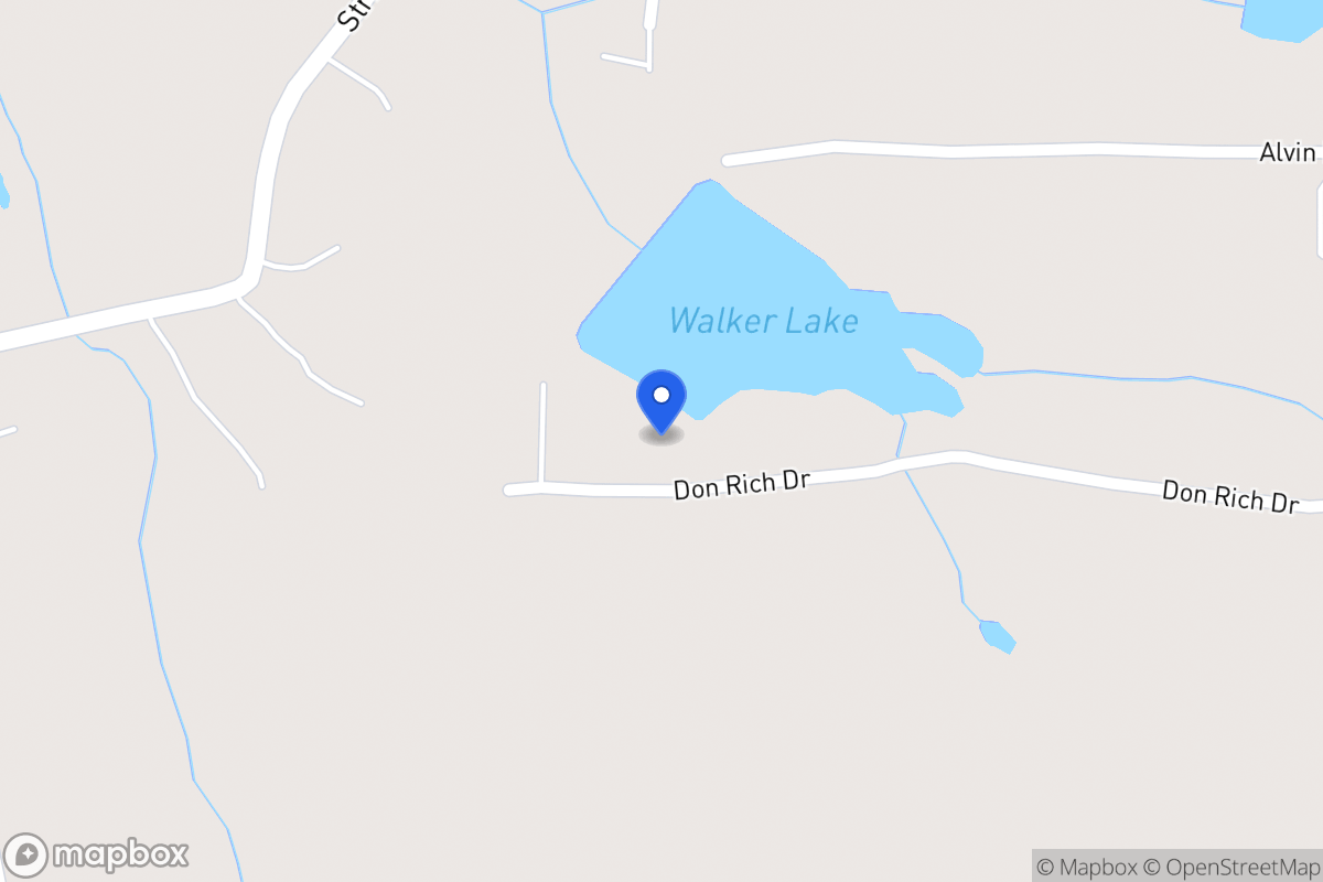 Map of 245 Don Rich Dr