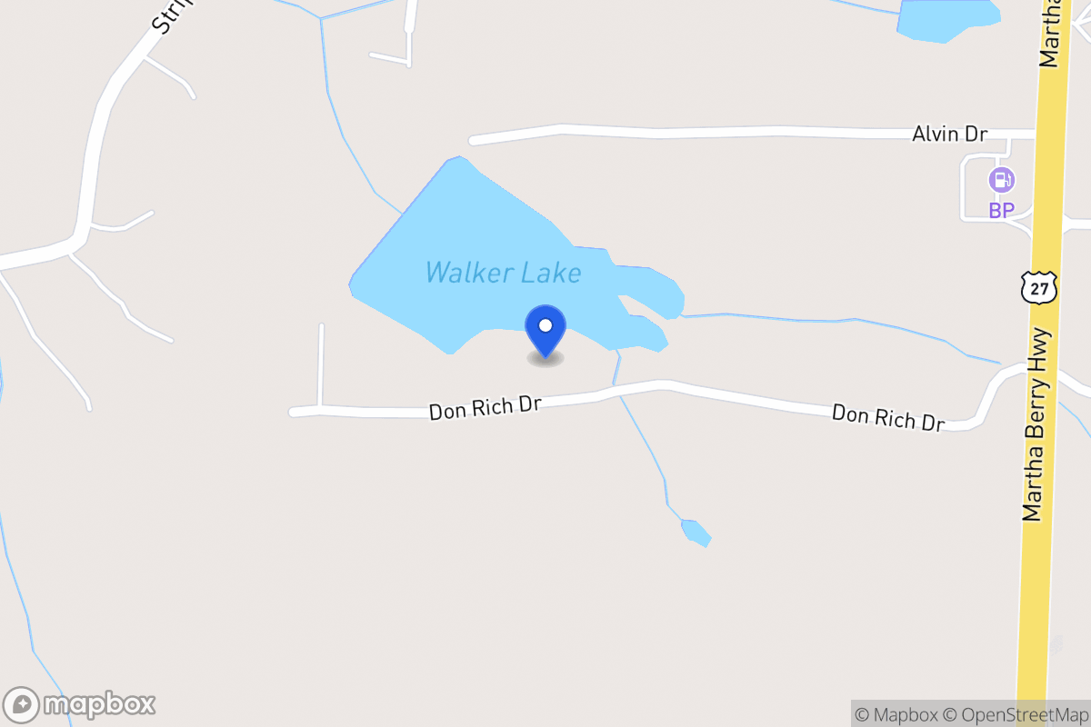 Map of 195 Don Rich Dr