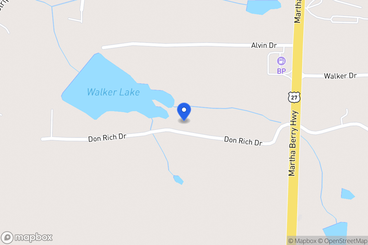 Map of 145 Don Rich Dr