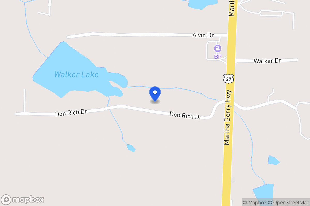 Map of 115 Don Rich Dr