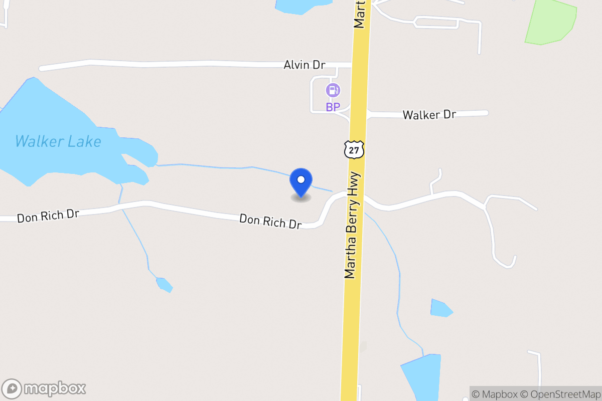 Map of 65 Don Rich Dr