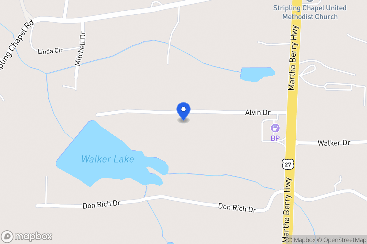 Map of 110 Alvin Dr