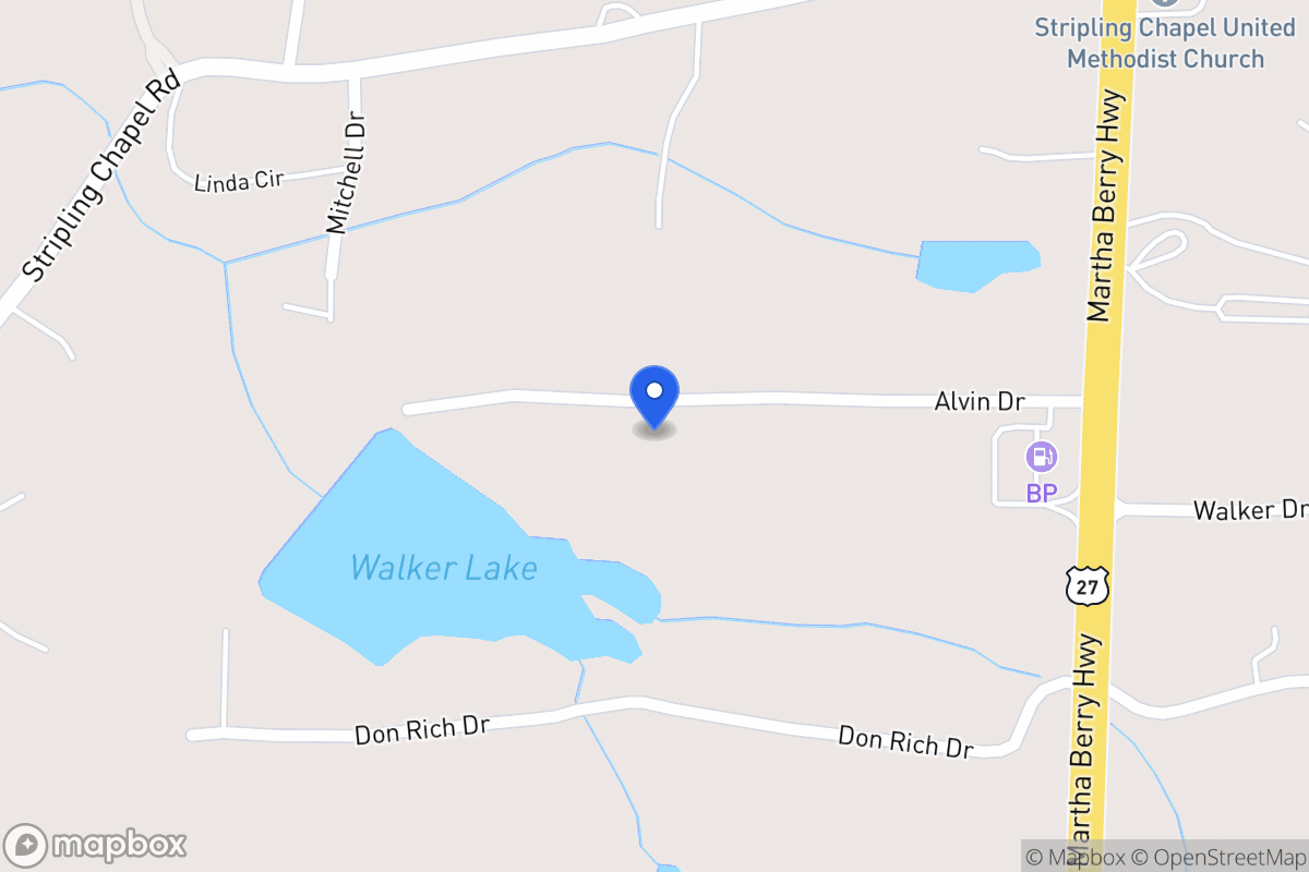 Map of 130 Alvin Dr
