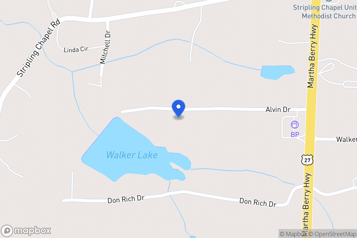 Map of 140 Alvin Dr