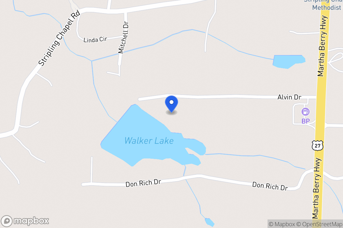 Map of 170 Alvin Dr