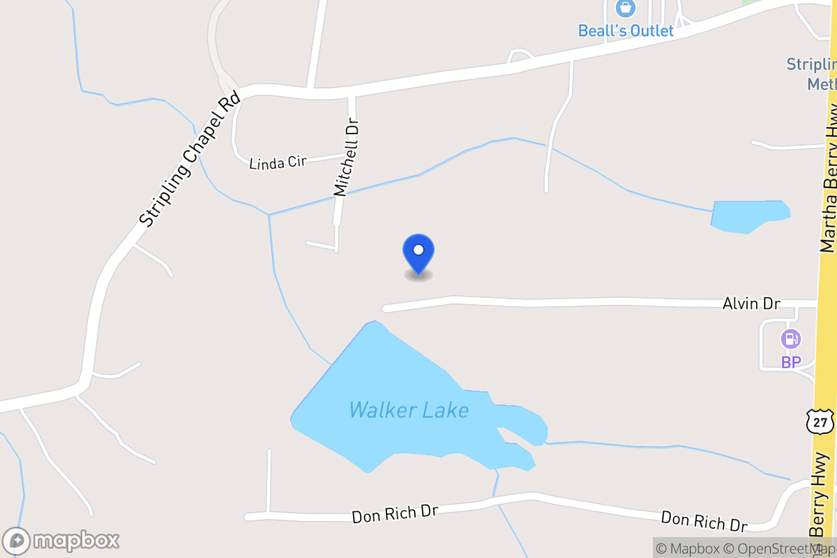 Map of 175 Alvin Dr