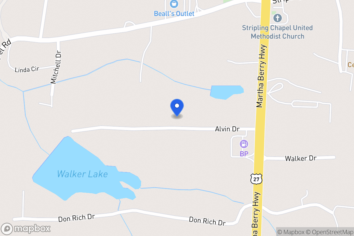 Map of 95 Alvin Dr