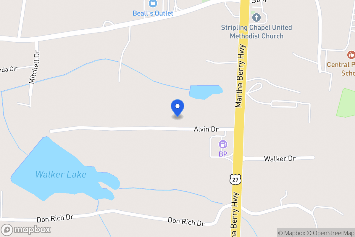 Map of 65 Alvin Dr
