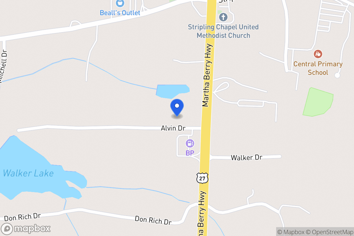 Map of 25 Alvin Dr