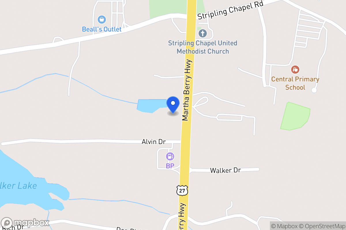 Map of 1927 S 27 Hwy