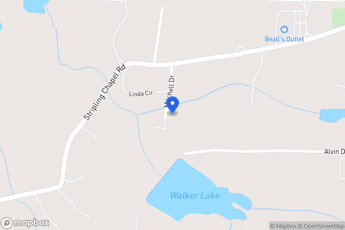 Map of 71 Mitchell Dr