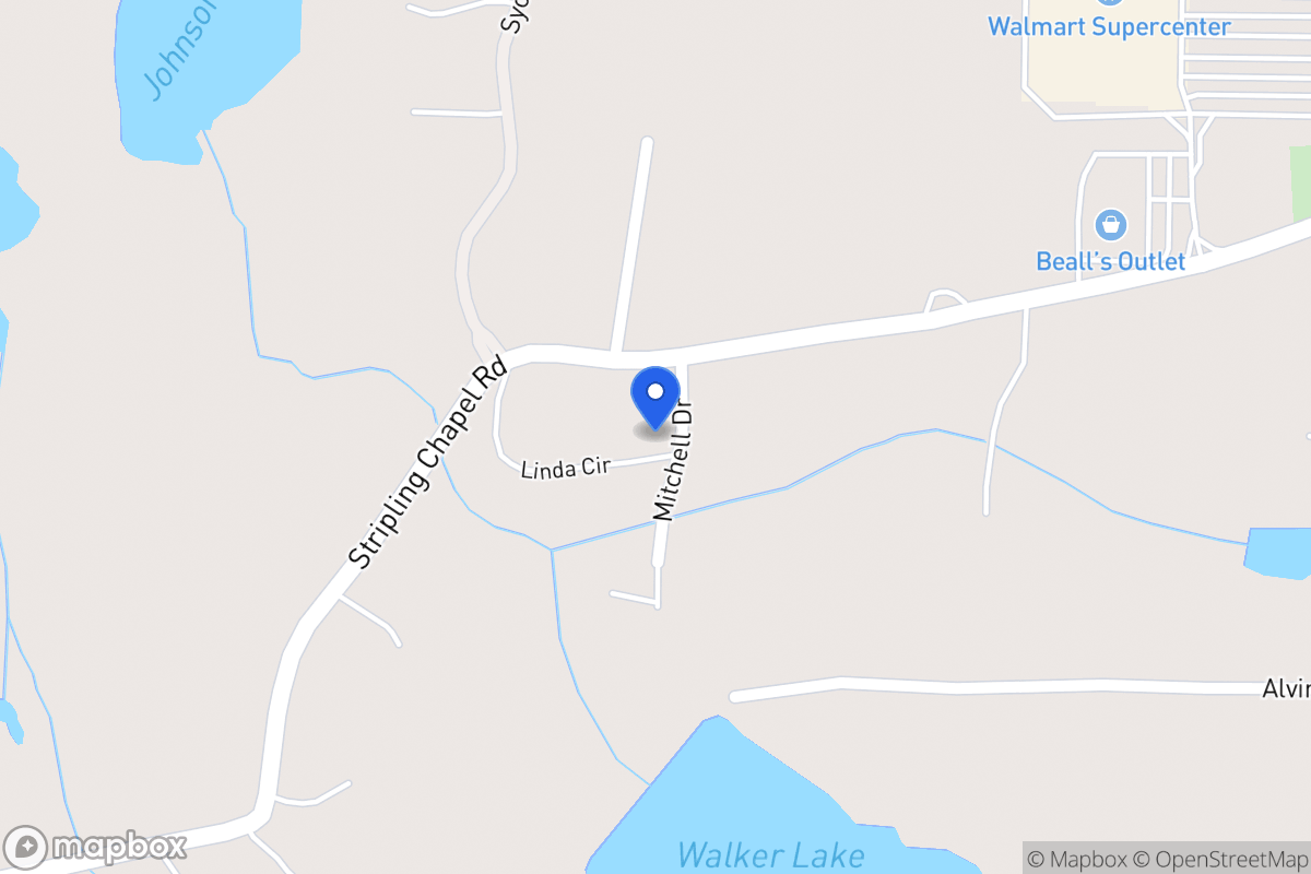Map of 21 Mitchell Dr
