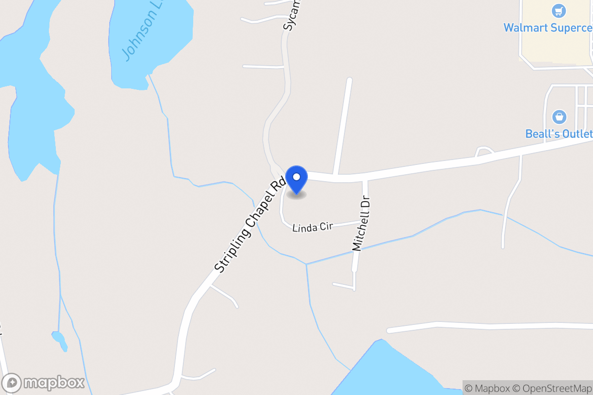 Map of 271 Stripling Chapel Rd