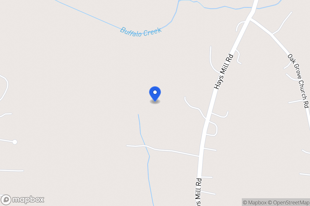 Map of 1585 Hays Mill Rd