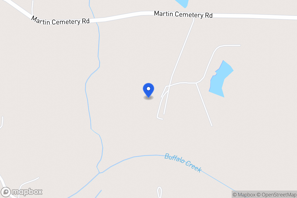Map of 304 Martin Cemetary Rd