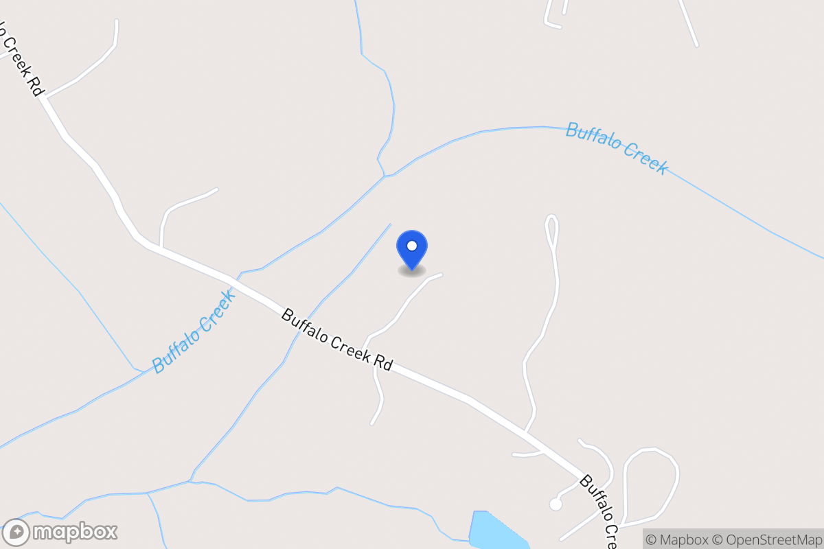 Map of 300 Buffalo Creek Rd