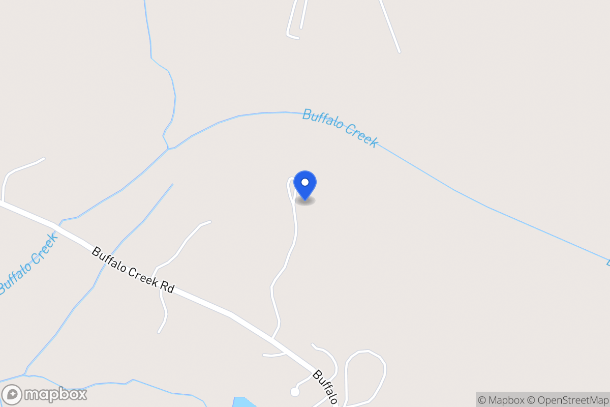 Map of 368 Buffalo Creek Rd